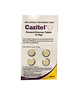 Cazitel Wormer For Dogs Online Australia VetShopAustralia