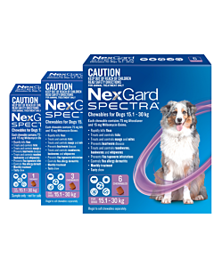 Nexgard Spectra Wormer For Dogs 10 OFF