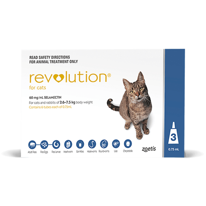 is revolution for dogs safe for cats