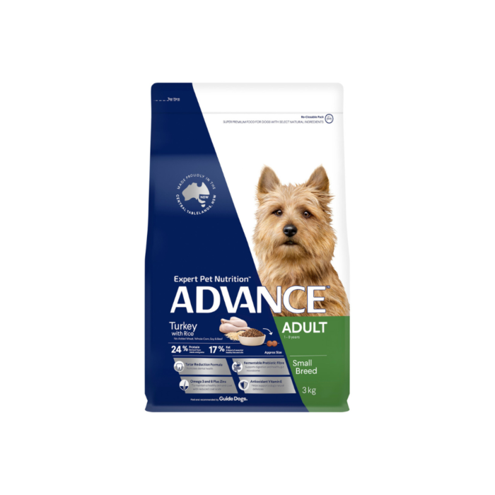 Advance Adult Dog Small Breed Turkey VetShopAustralia