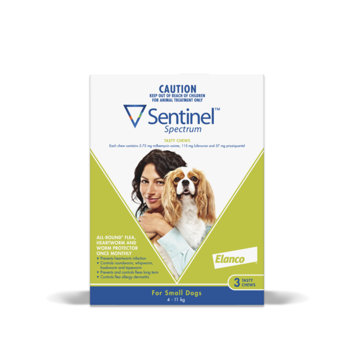 sentinel spectrum for dogs 4 11kg