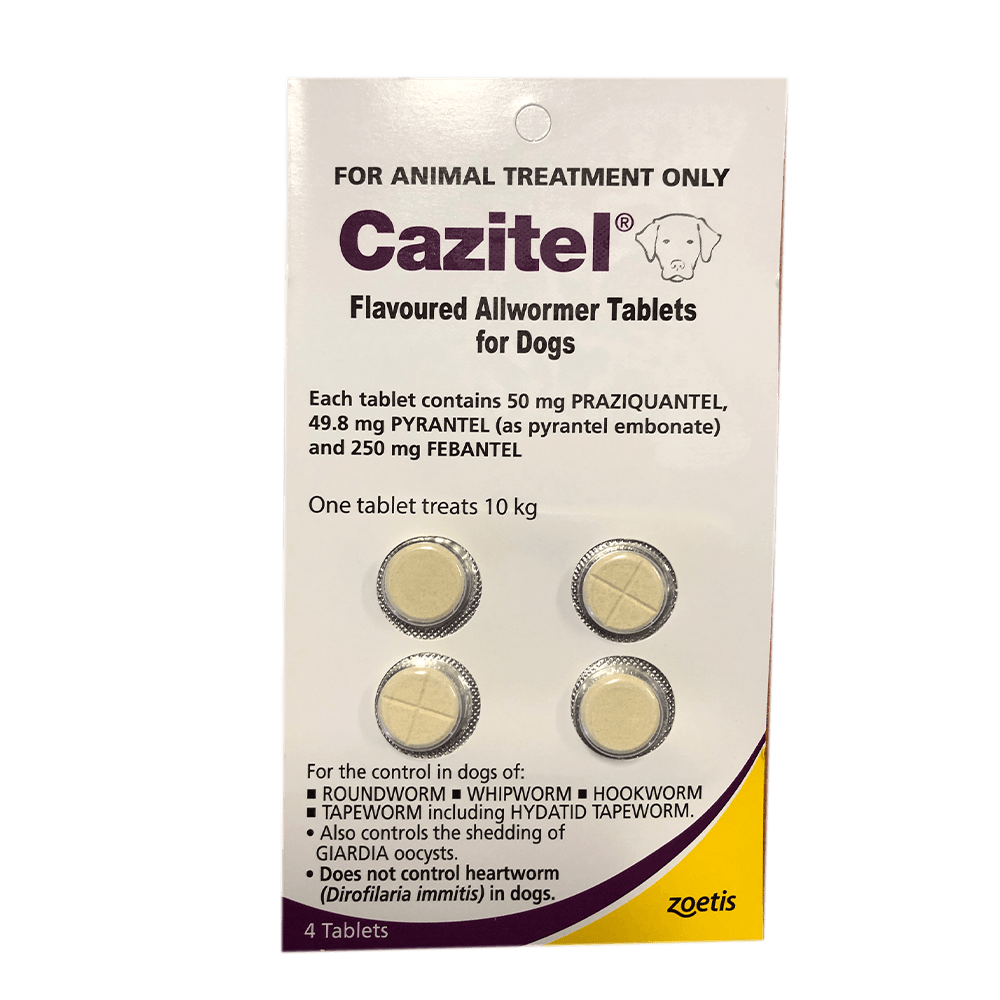 Cazitel worming shop tablets for dogs