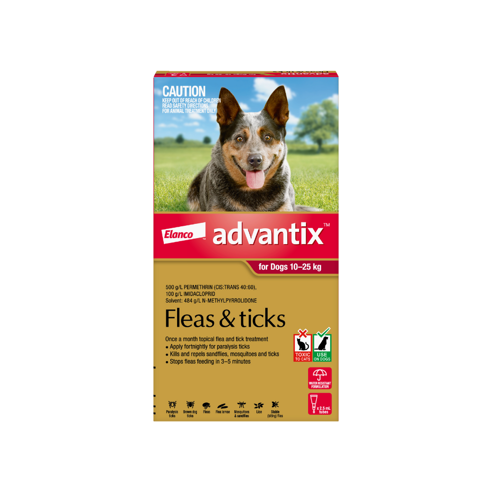 Buy Advantix Dog Large 10 25kg Red