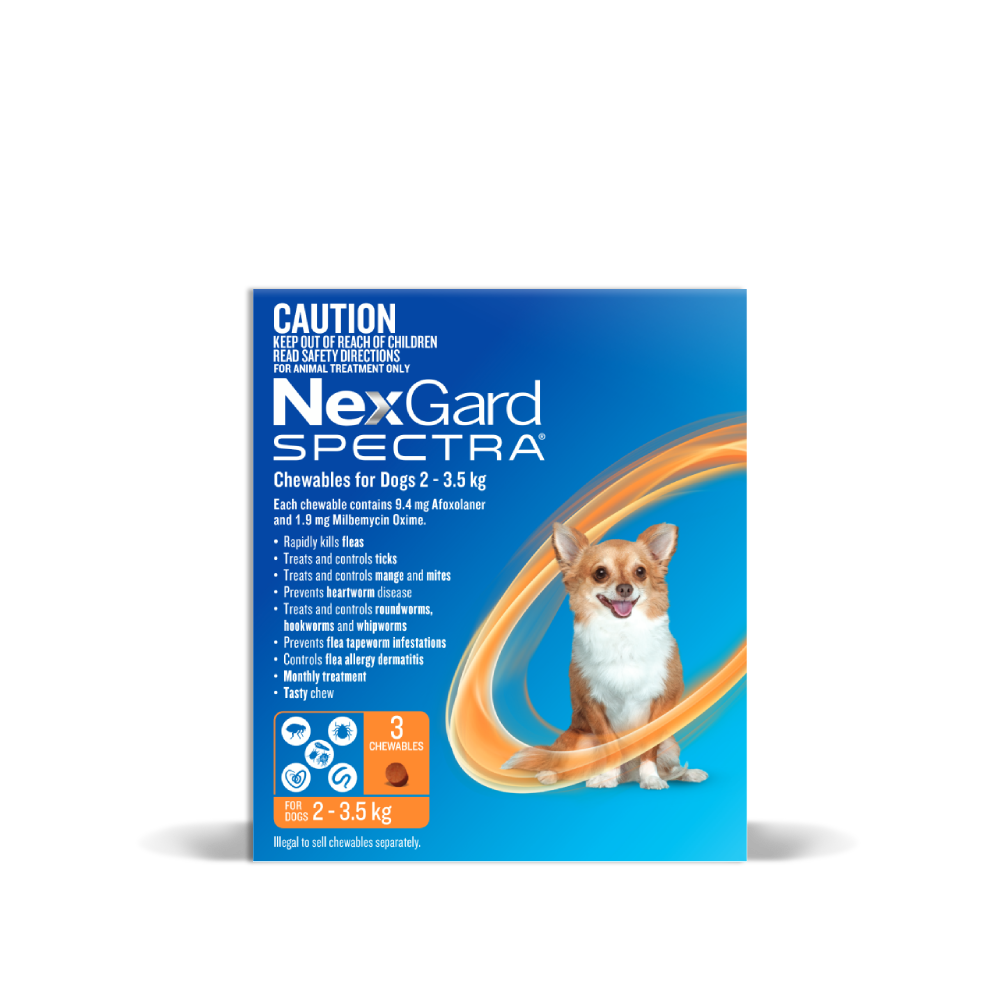 nexgard spectra for small